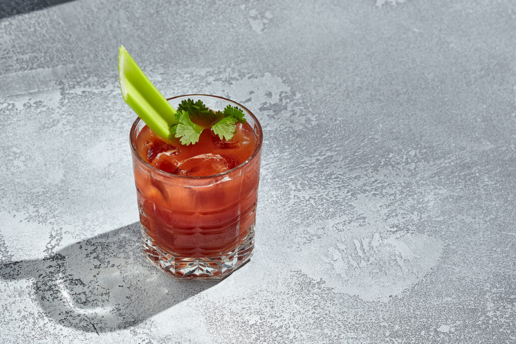 Virgin bloody mary & Grissini a forma di dita